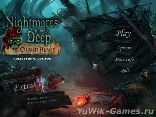 Nightmares from the Deep: The Cursed Heart CE (2012, Big Fish Games, Eng)