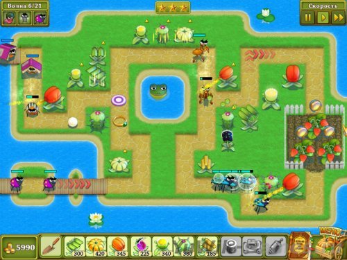 Игра защитник сада 2
