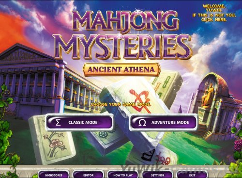 Mahjong Mysteries: Ancient Athena (2012, Big Fish Games, Eng)