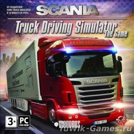 Scania: Truck Driving Simulator v.1.2.1 (2012, SCS Software, RusEng) Driving simulator 2012