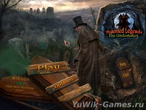 Haunted Legends 3: The Undertaker (2012, Big Fish Games, Eng) Beta