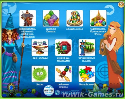 Magical Mystery Match 3 10-in-1 Bundle (2010-2012, Rus)