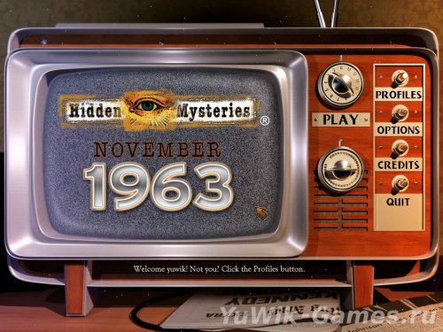 Hidden Mysteries: November: 1963 (2012, Eng) Beta