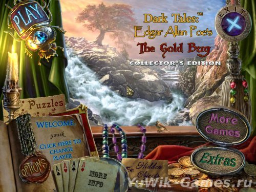 Dark Tales 4: Edgar Allan Poe's The Gold Bug CE - Прохождение игры