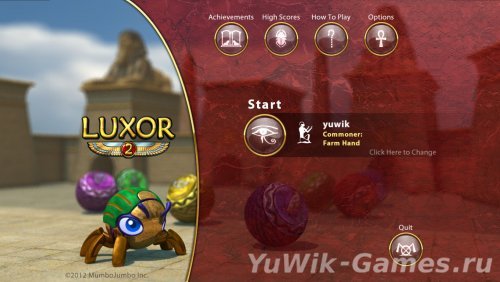 Luxor 2 HD (2013, Eng)