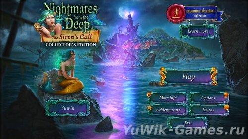 Nightmares from the Deep: The Siren’s Call CE (BigFishGames/2013/Eng)