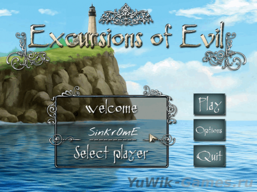 играть в Excursions of Evil (iWin /2013/ Eng)- Квесты, Поиск предметов онлайн